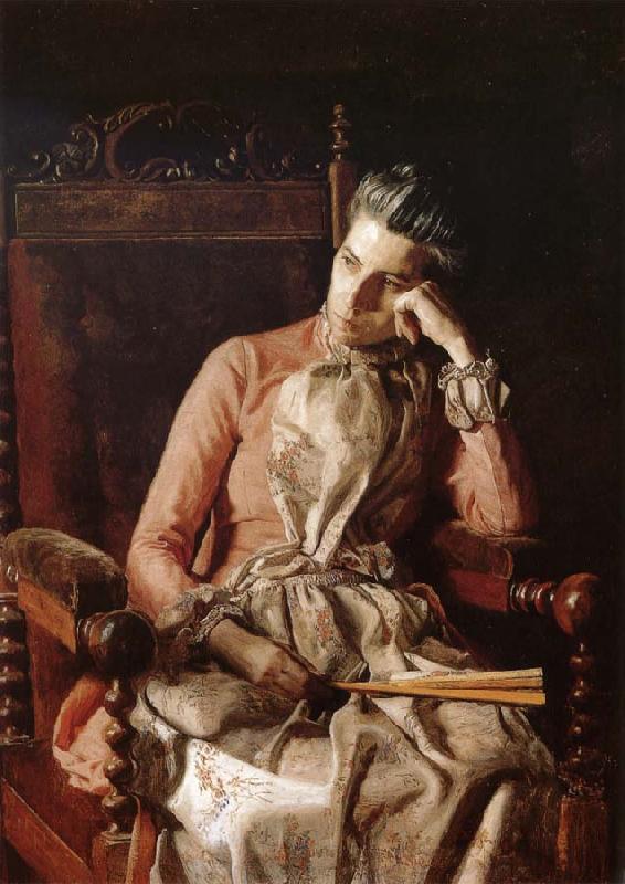Thomas Eakins Portrait oil painting image